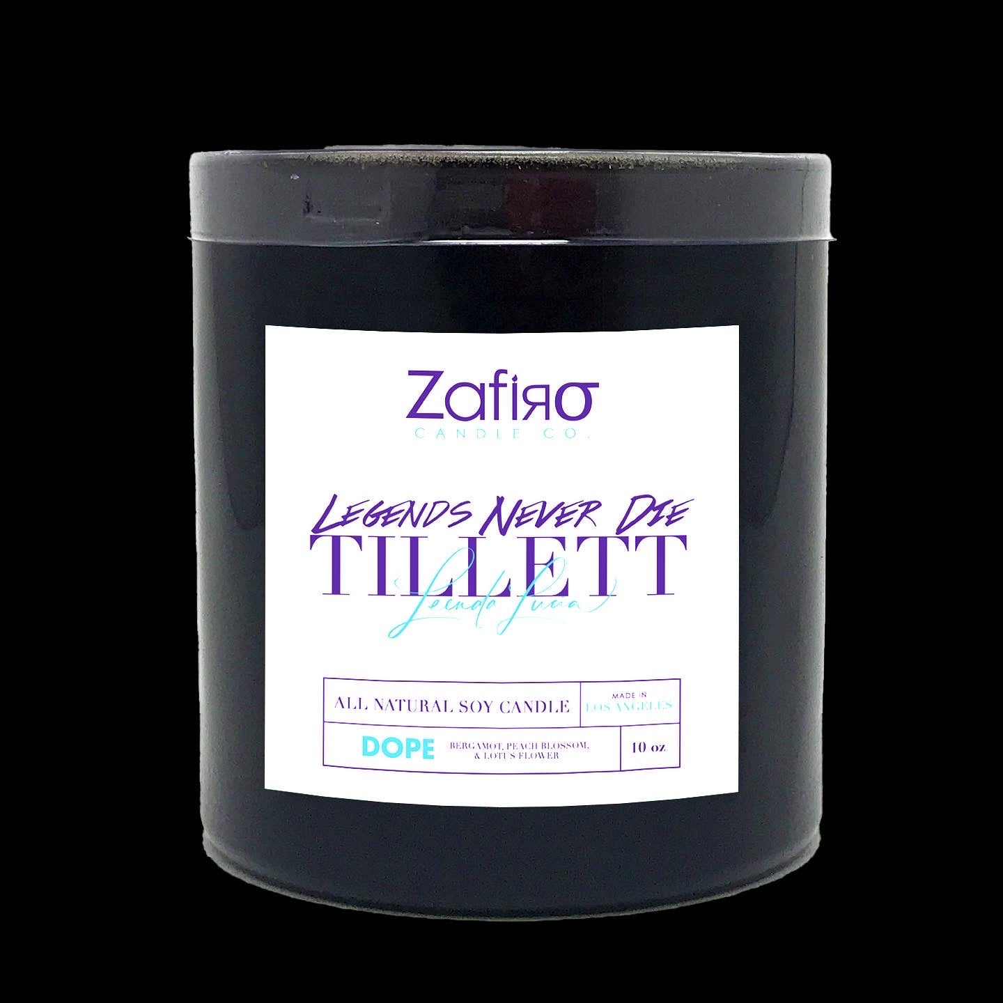 LEGENDS NEVER DIE 'DOPE' CANDLE