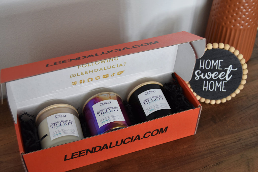 LEGENDS NEVER DIE - 3PC CANDLE BUNDLE